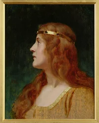 Eine mittelalterliche Schönheit